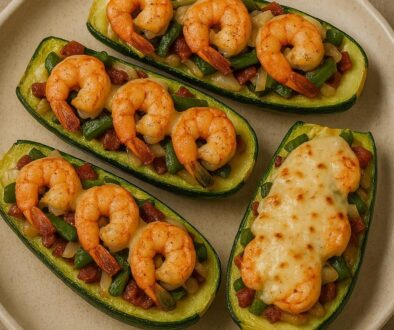 Calabacitas con Camarones